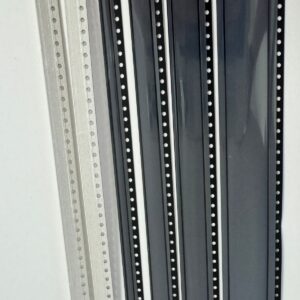 Flat Punched Carrier Tape With Cover Tape 8mm White 500pcs, no pockets