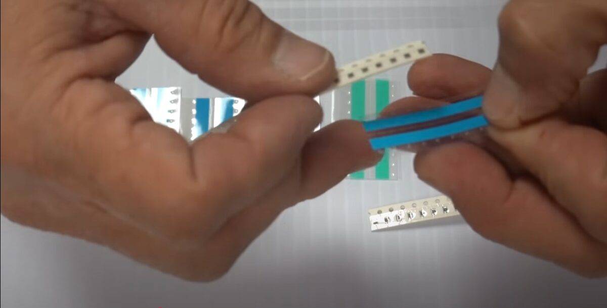8mm Double Splice Tapes – Blue (shim Alternative, No Tools Required) Provide Fast and Reliable Smt Tape Splicing Without Tools.