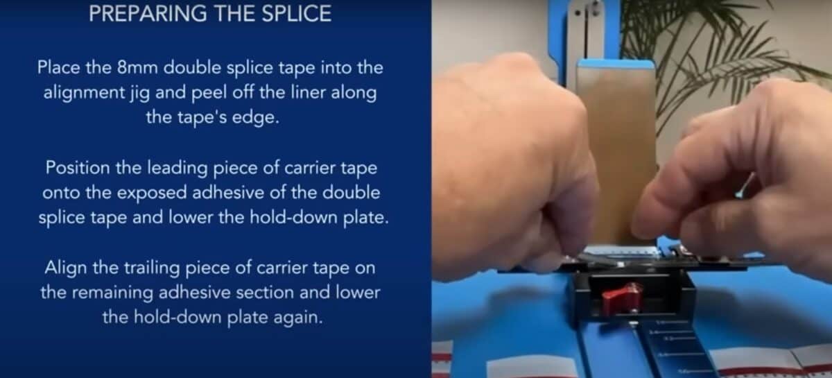Smt Splice Double Splice Tape Ensures Strong and Accurate Tape Joining for Surface Mount Technology Production.