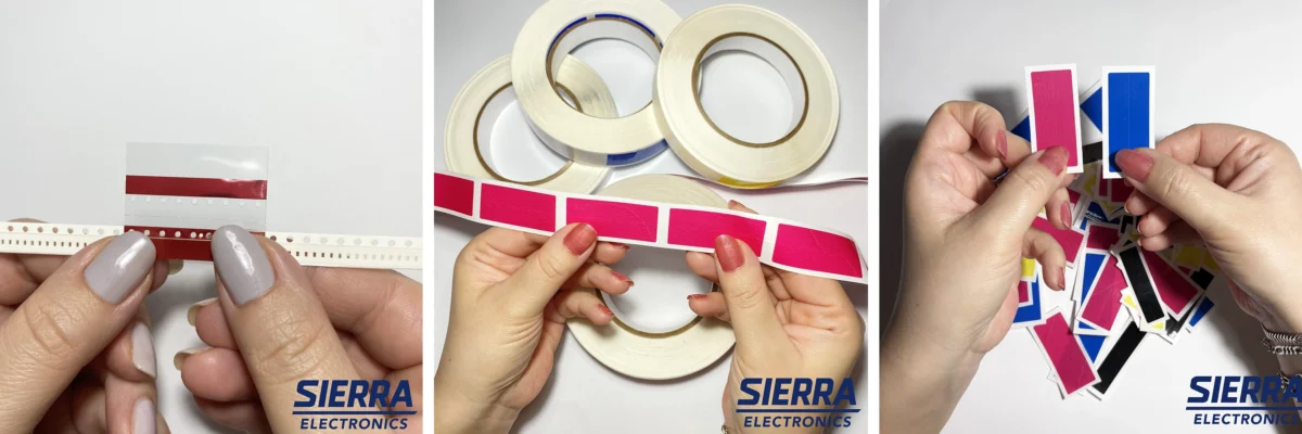 Sierra Electronics Cover Tape Connectors Rolls and Singles