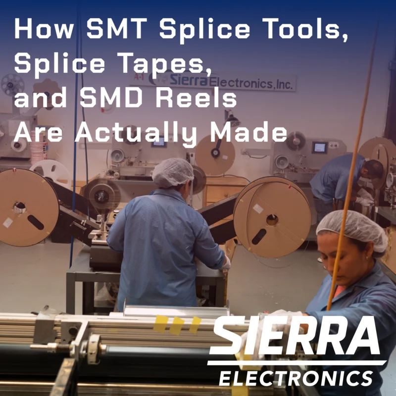 How Sierra Makes its Splice tapes, tools