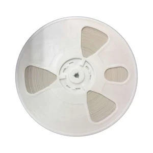 White Flat-Punched Paper Tape, 8mm - No Pockets (0.9mm Thickness)